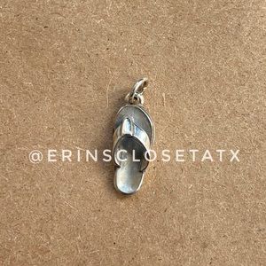 James Avery Retired flip flop charm